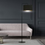Lampa podłogowa czarna Emibig Hilde - Elegancja i styl