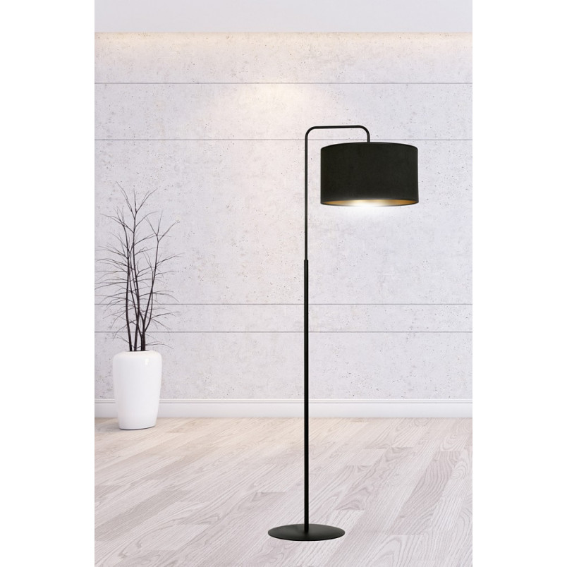 Lampa podłogowa czarna Emibig Hilde - Elegancja i styl