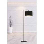 Lampa podłogowa czarna Emibig Hilde - Elegancja i styl