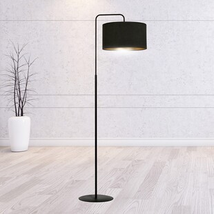 Lampa podłogowa czarna Emibig Hilde - Elegancja i styl