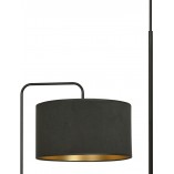 Lampa podłogowa czarna Emibig Hilde - Elegancja i styl