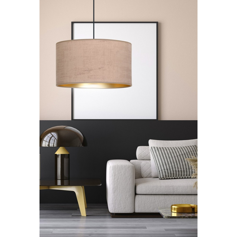 Lampa wisząca różowa Hilde Emibig | 35cm | E27