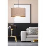 Lampa wisząca różowa Hilde Emibig | 35cm | E27