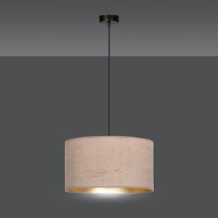 Lampa wisząca różowa Hilde Emibig | 35cm | E27