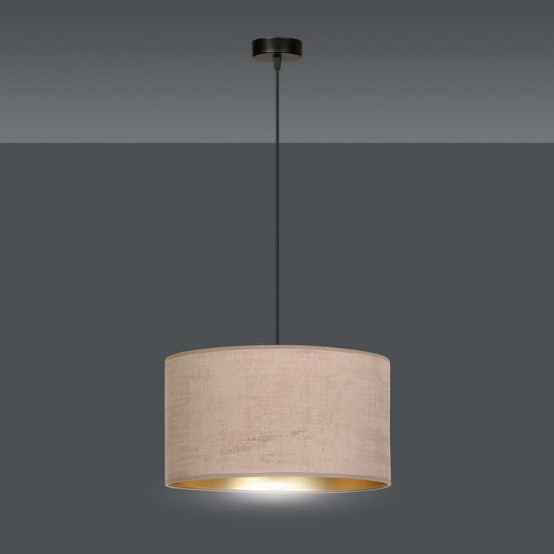 Lampa wisząca różowa Hilde Emibig | 35cm | E27