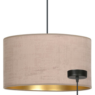 Lampa wisząca różowa Hilde Emibig | 35cm | E27