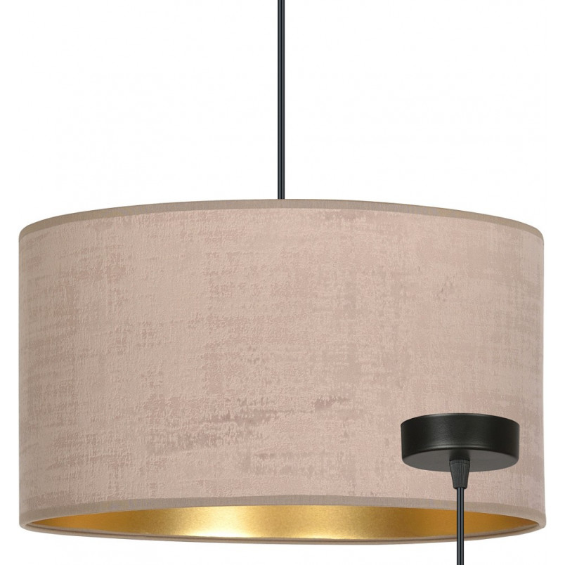 Lampa wisząca różowa Hilde Emibig | 35cm | E27
