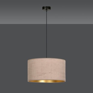 Lampa wisząca różowa Hilde Emibig | 35cm | E27