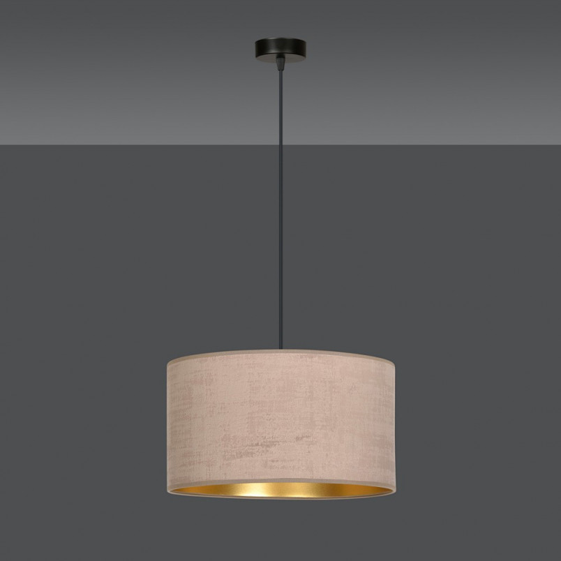 Lampa wisząca różowa Hilde Emibig | 35cm | E27