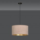Lampa wisząca różowa Hilde Emibig | 35cm | E27