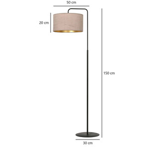 Lampa podłogowa różowa Emibig Hilde | Oświetlenie do salonu