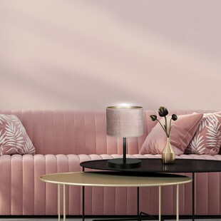 Lampka nocna różowa Emibig Hilde - Eleganckie oświetlenie