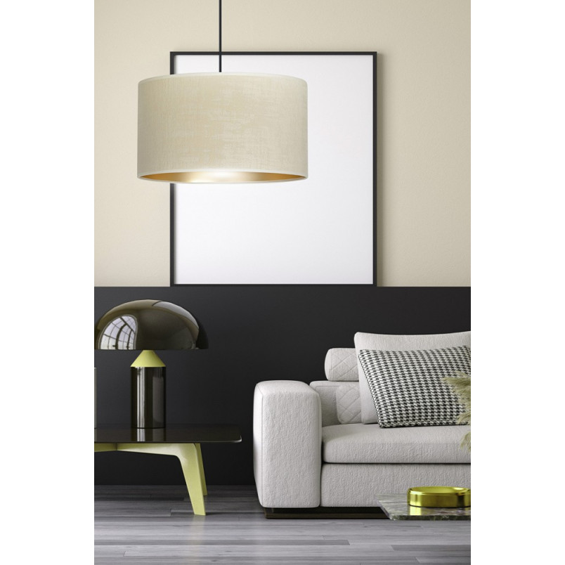 Lampa wisząca Hilde - biało-beżowa Emibig | Nowoczesny design