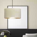 Lampa wisząca Hilde - biało-beżowa Emibig | Nowoczesny design