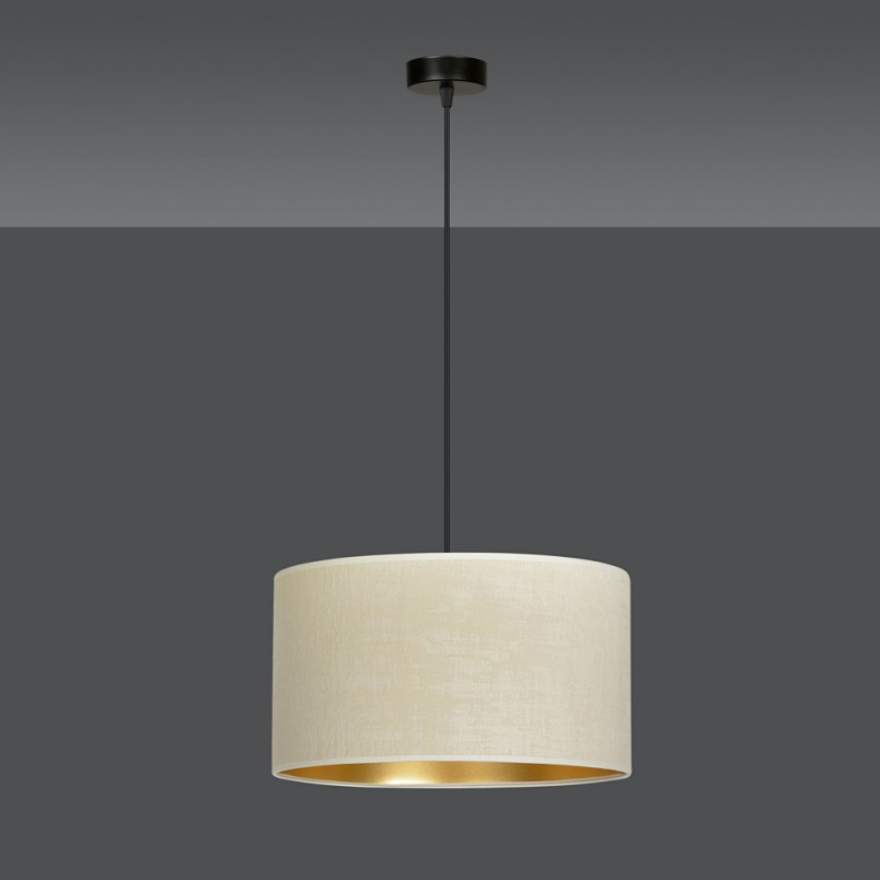 Lampa wisząca Hilde - biało-beżowa Emibig | Nowoczesny design