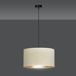 Lampa wisząca Hilde - biało-beżowa Emibig | Nowoczesny design