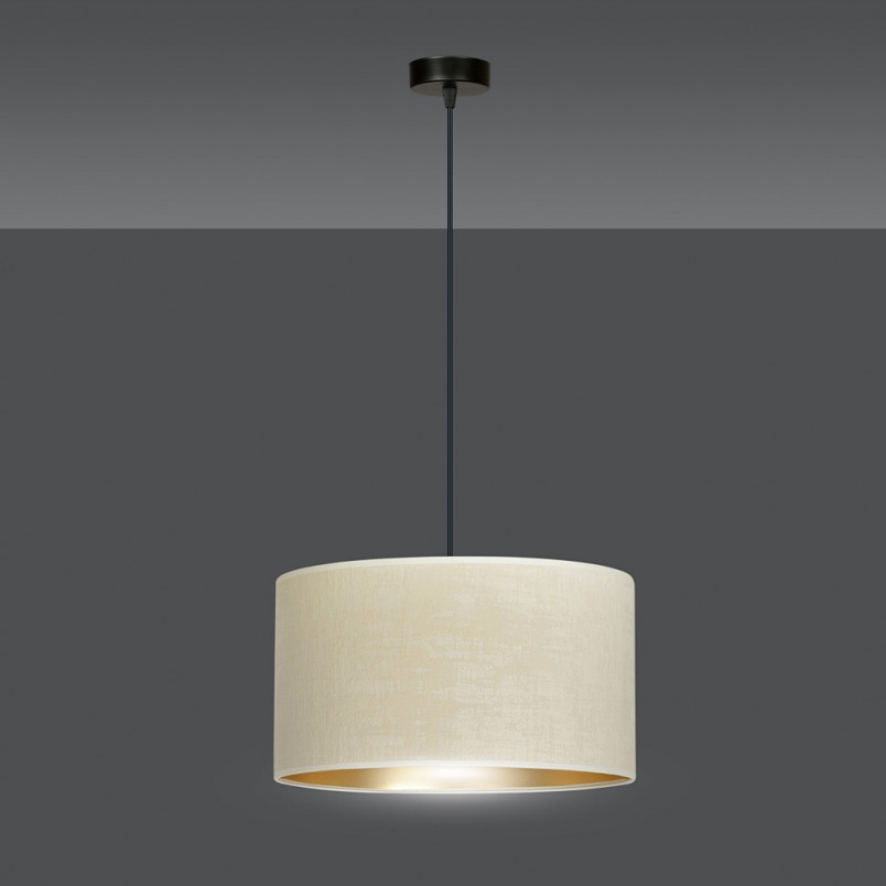 Lampa wisząca Hilde - biało-beżowa Emibig | Nowoczesny design