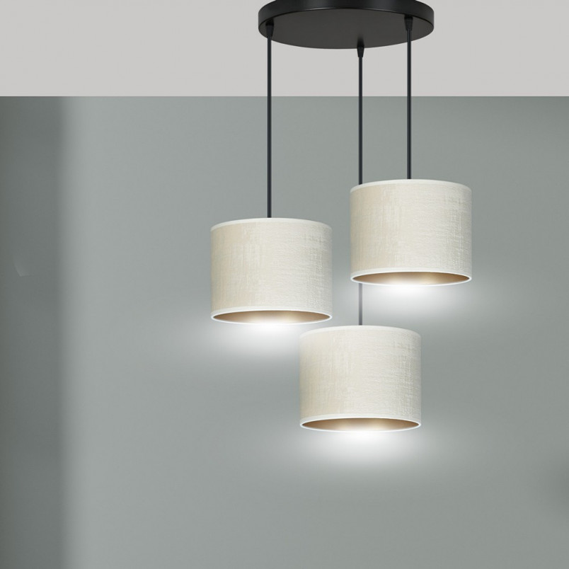 Lampa wisząca potrójna Hilde Premium | Emibig - Sklep z lampami