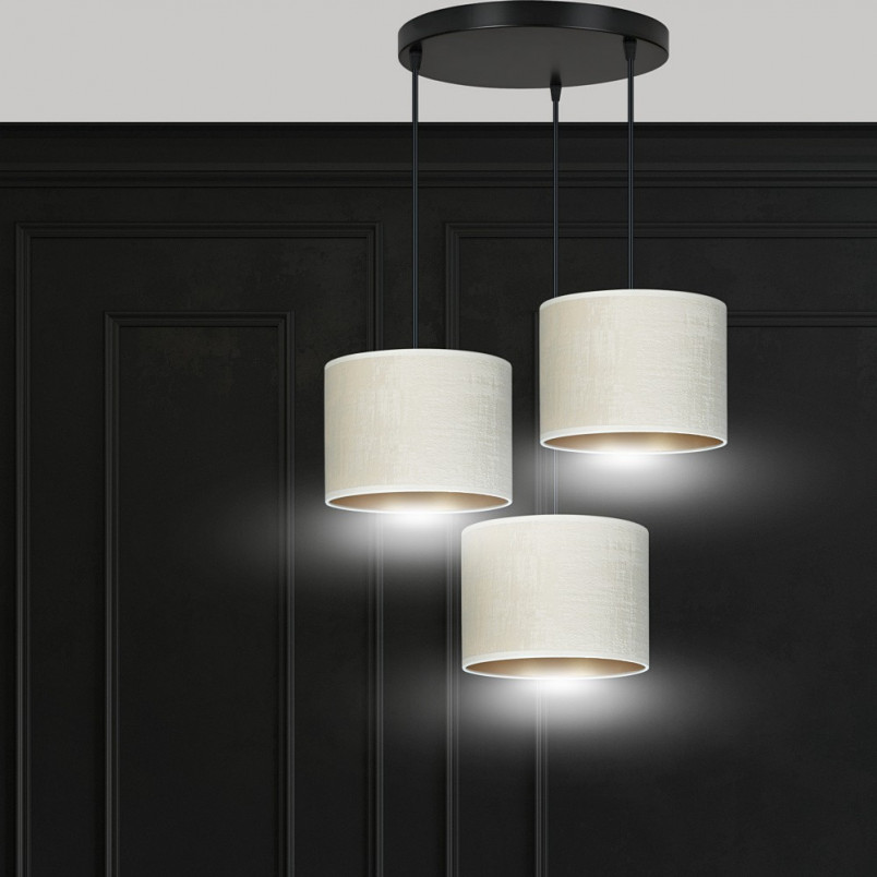 Lampa wisząca potrójna Hilde Premium | Emibig - Sklep z lampami