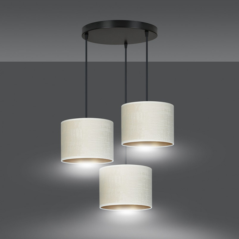 Lampa wisząca potrójna Hilde Premium | Emibig - Sklep z lampami