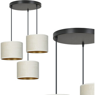 Lampa wisząca potrójna Hilde Premium | Emibig - Sklep z lampami