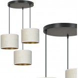 Lampa wisząca potrójna Hilde Premium | Emibig - Sklep z lampami