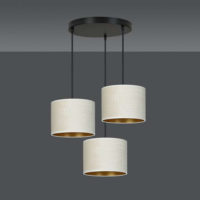 Lampa wisząca potrójna Hilde Premium | Emibig - Sklep z lampami