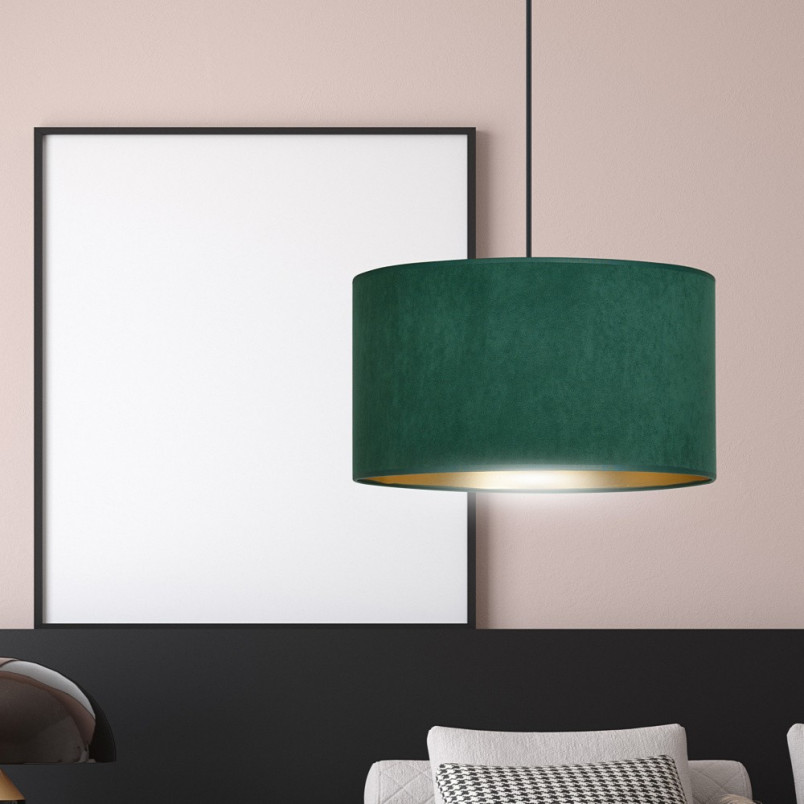 Lampa wisząca Hilde zielona Emibig | Nowoczesny design