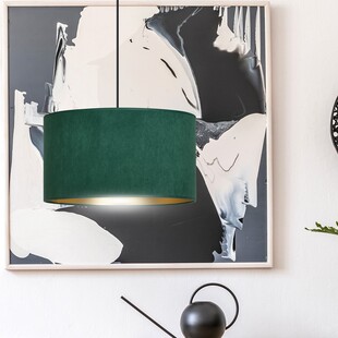 Lampa wisząca Hilde zielona Emibig | Nowoczesny design