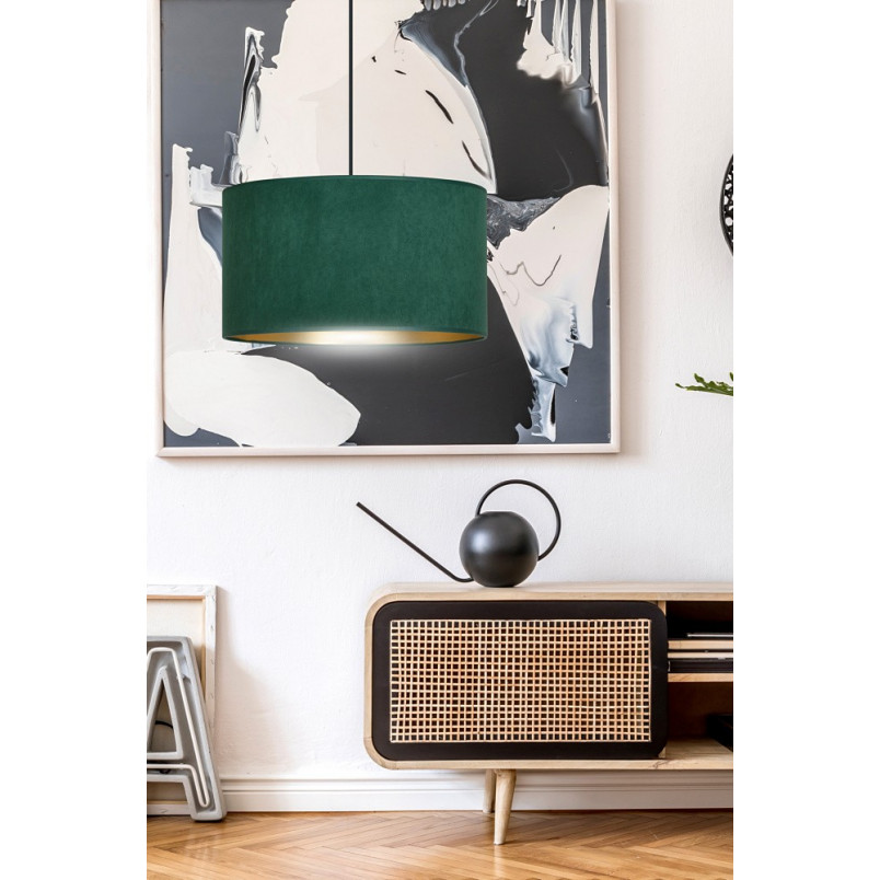 Lampa wisząca Hilde zielona Emibig | Nowoczesny design