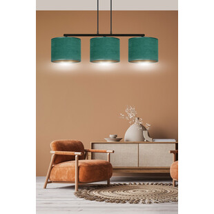 Lampa wisząca zielona Hilde III 72cm | Emibig - Sklep z lampami