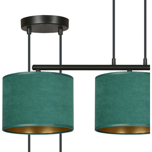 Lampa wisząca zielona Hilde III 72cm | Emibig - Sklep z lampami