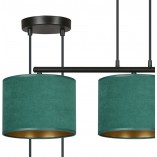 Lampa wisząca zielona Hilde III 72cm | Emibig - Sklep z lampami