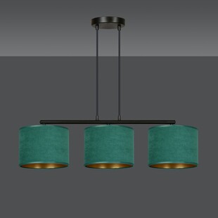 Lampa wisząca zielona Hilde III 72cm | Emibig - Sklep z lampami