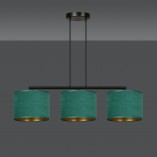 Lampa wisząca zielona Hilde III 72cm | Emibig - Sklep z lampami