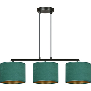 Lampa wisząca zielona Hilde III 72cm | Emibig - Sklep z lampami