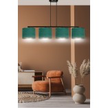 Lampa wisząca Hilde IV zielona | Emibig - Oświetlenie