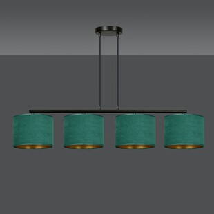Lampa wisząca Hilde IV zielona | Emibig - Oświetlenie