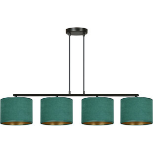 Lampa wisząca Hilde IV zielona | Emibig - Oświetlenie