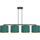 Lampa wisząca Hilde IV zielona | Emibig - Oświetlenie