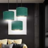Lampa wisząca zielona Hilde Premium | Emibig - 50cm