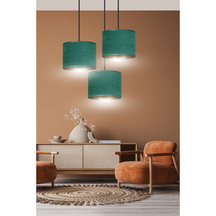 Lampa wisząca zielona Hilde Premium | Emibig - 50cm