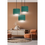 Lampa wisząca zielona Hilde Premium | Emibig - 50cm