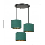 Lampa wisząca zielona Hilde Premium | Emibig - 50cm