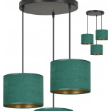 Lampa wisząca zielona Hilde Premium | Emibig - 50cm
