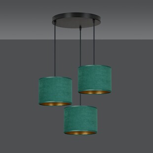 Lampa wisząca zielona Hilde Premium | Emibig - 50cm