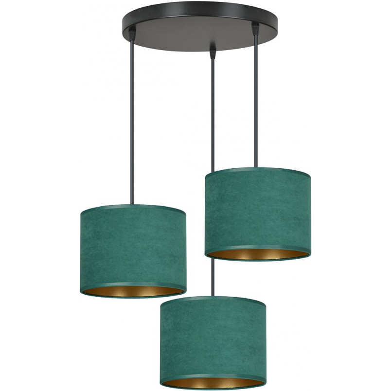 Lampa wisząca zielona Hilde Premium | Emibig - 50cm