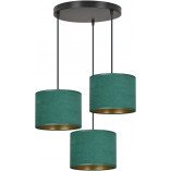 Lampa wisząca zielona Hilde Premium | Emibig - 50cm