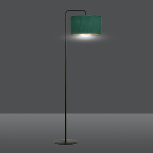 Lampa podłogowa zielona Hilde Emibig | Elegancki design