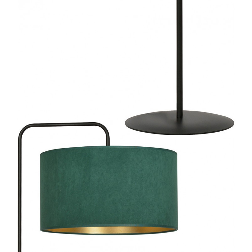 Lampa podłogowa zielona Hilde Emibig | Elegancki design